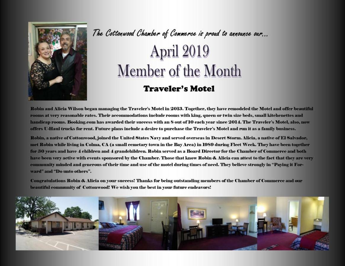 Travelers Motel Cottonwood Buitenkant foto